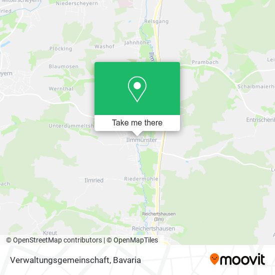 Verwaltungsgemeinschaft map