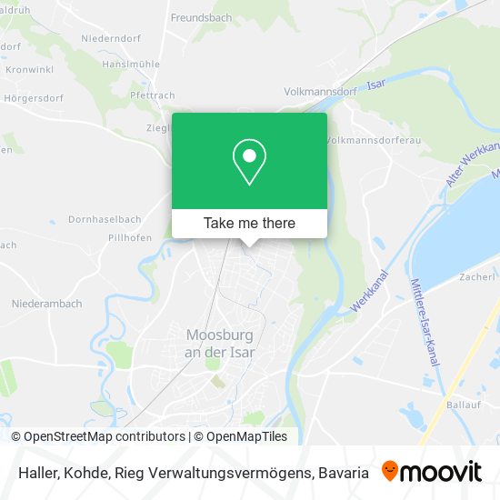 Haller, Kohde, Rieg Verwaltungsvermögens map