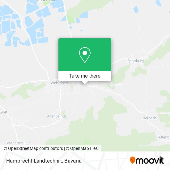 Hamprecht Landtechnik map