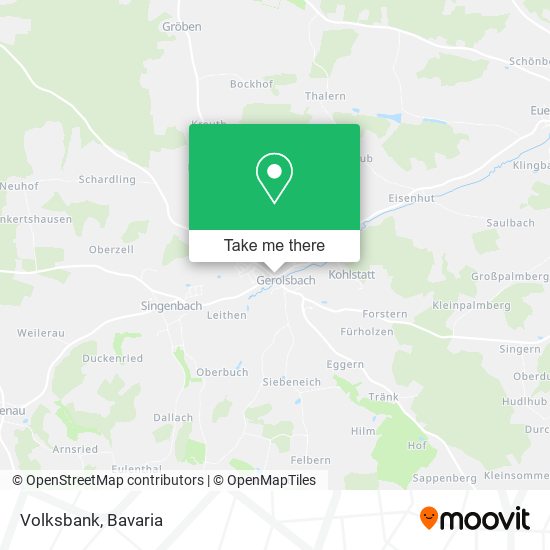 Volksbank map