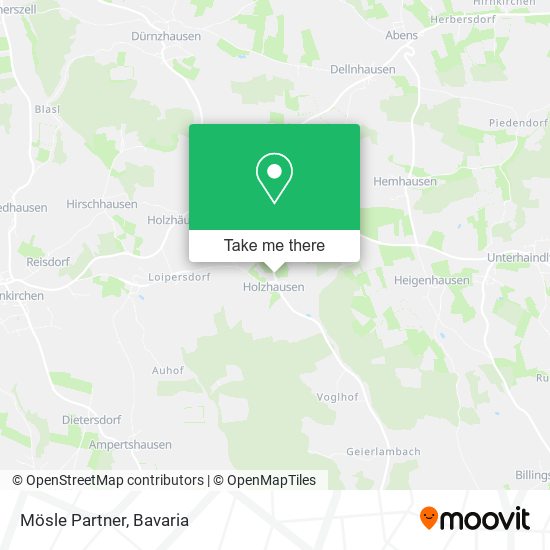 Mösle Partner map