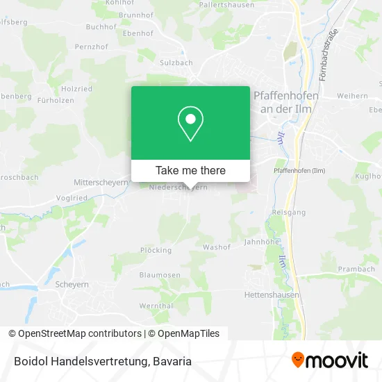 Карта Boidol Handelsvertretung