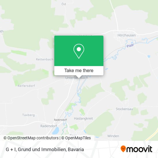 G + I, Grund und Immobilien map