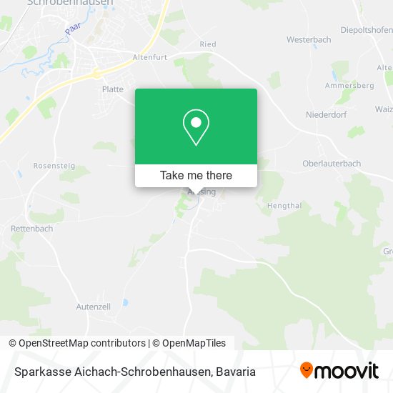 Карта Sparkasse Aichach-Schrobenhausen
