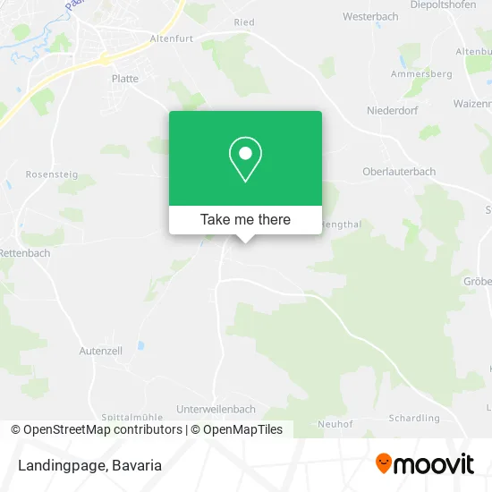 Карта Landingpage