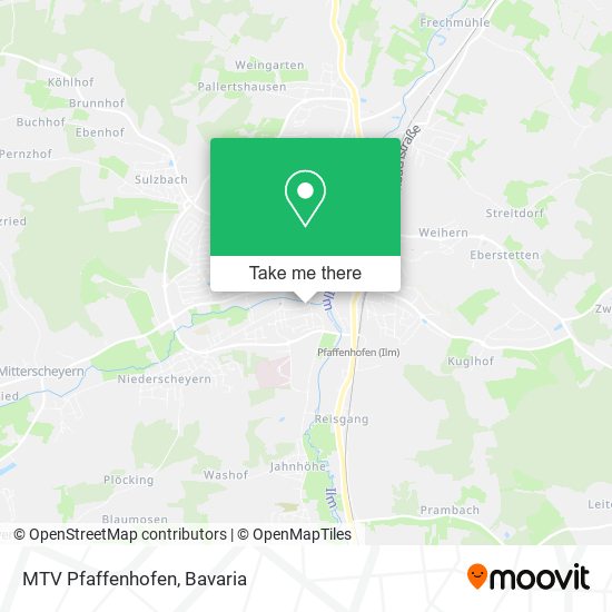 MTV Pfaffenhofen map