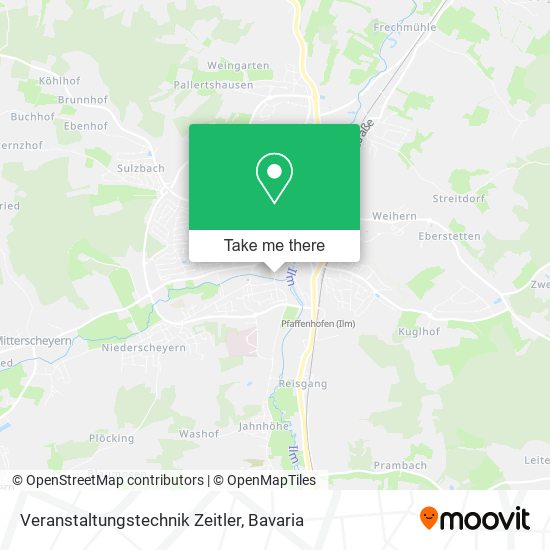 Veranstaltungstechnik Zeitler map