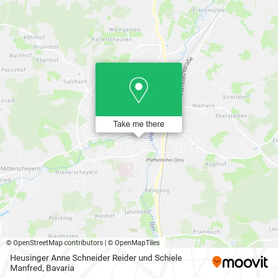 Карта Heusinger Anne Schneider Reider und Schiele Manfred