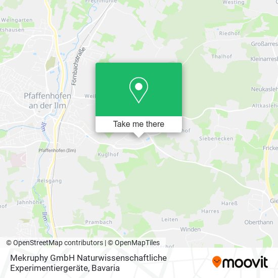 Карта Mekruphy GmbH Naturwissenschaftliche Experimentiergeräte
