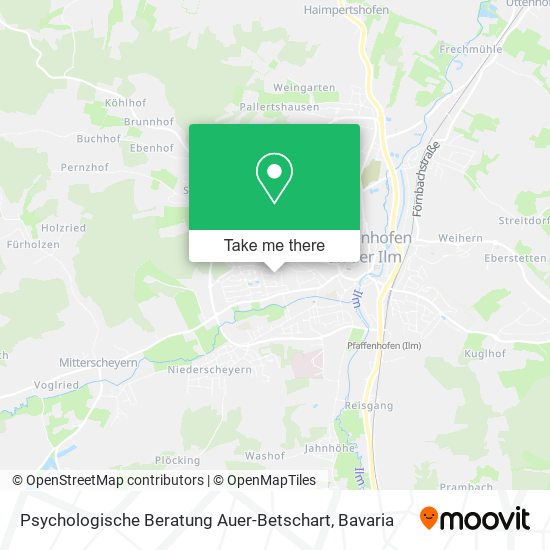 Карта Psychologische Beratung Auer-Betschart