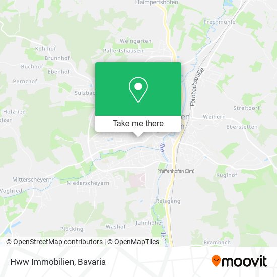 Hww Immobilien map