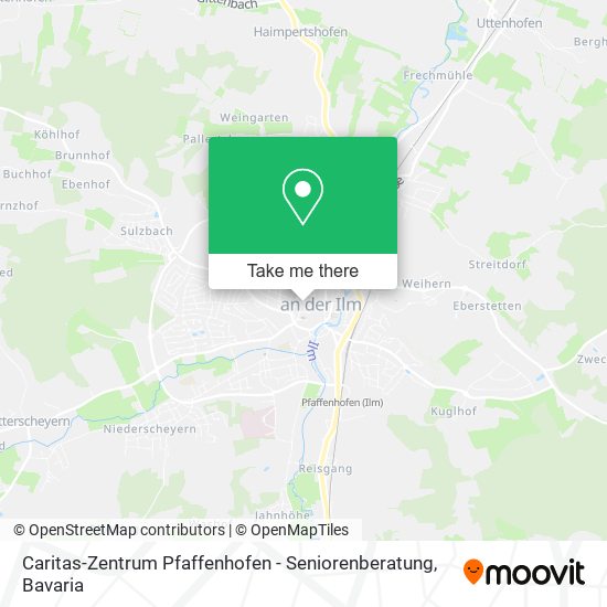 Caritas-Zentrum Pfaffenhofen - Seniorenberatung map