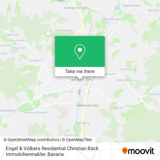 Карта Engel & Völkers Residential Christian Bäck Immobilienmakler
