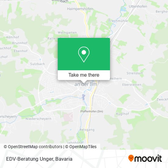 EDV-Beratung Unger map