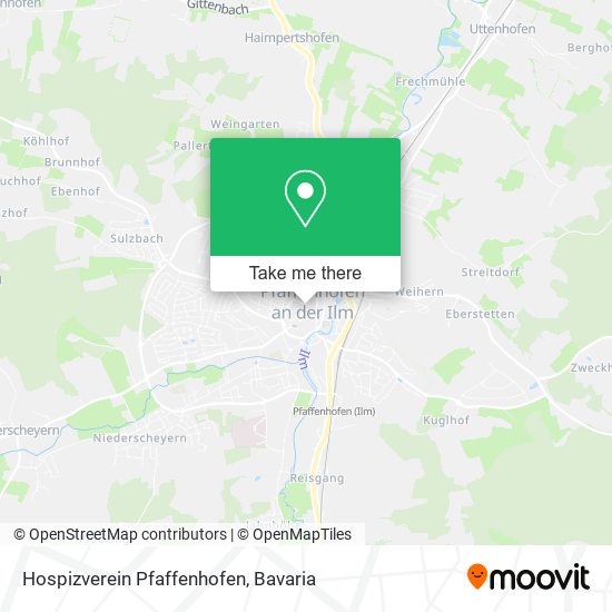 Hospizverein Pfaffenhofen map