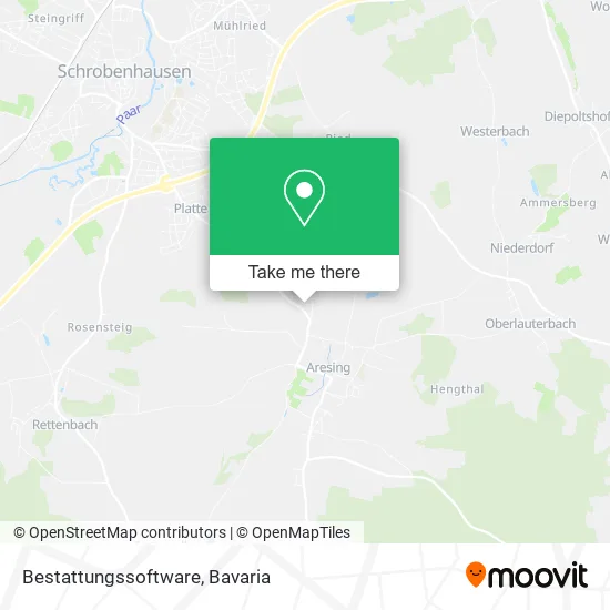 Карта Bestattungssoftware
