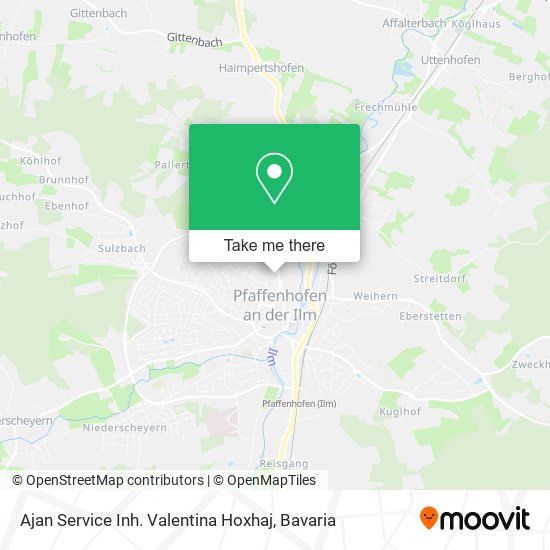 Ajan Service Inh. Valentina Hoxhaj map