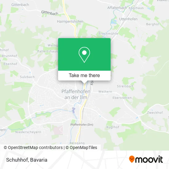 Карта Schuhhof