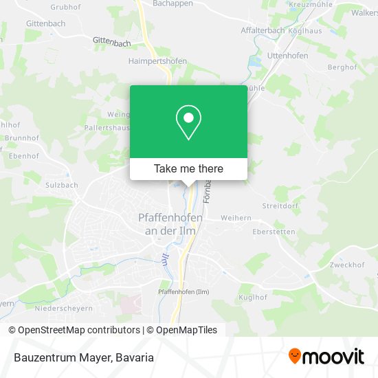 Bauzentrum Mayer map