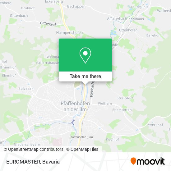 EUROMASTER map