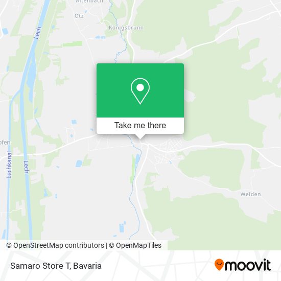 Samaro Store T map