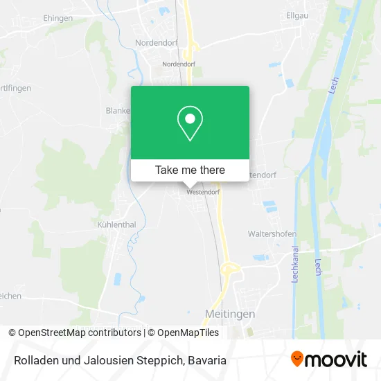 Карта Rolladen und Jalousien Steppich