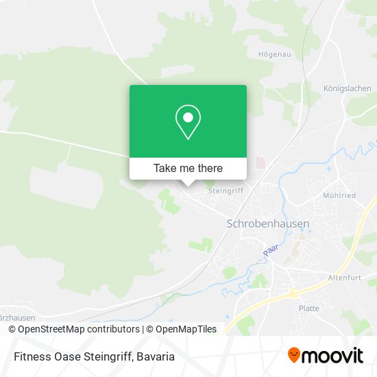 Fitness Oase Steingriff map