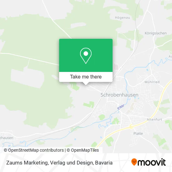 Карта Zaums Marketing, Verlag und Design
