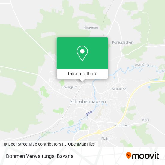 Dohmen Verwaltungs map