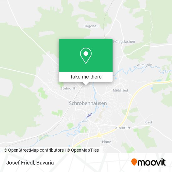 Josef Friedl map