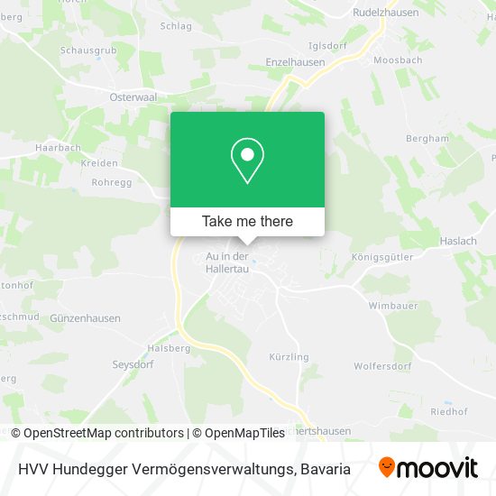 HVV Hundegger Vermögensverwaltungs map