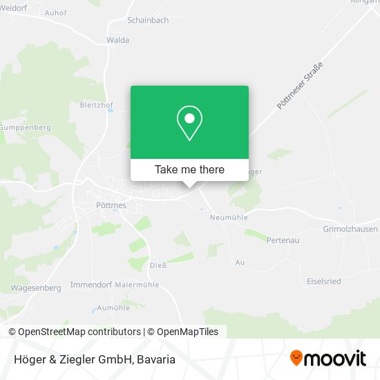 Карта Höger & Ziegler GmbH