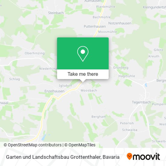 Garten und Landschaftsbau Grottenthaler map