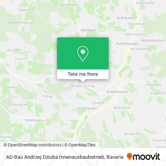 AD-Bau Andrzej Dziuba Innenausbaubetrieb map