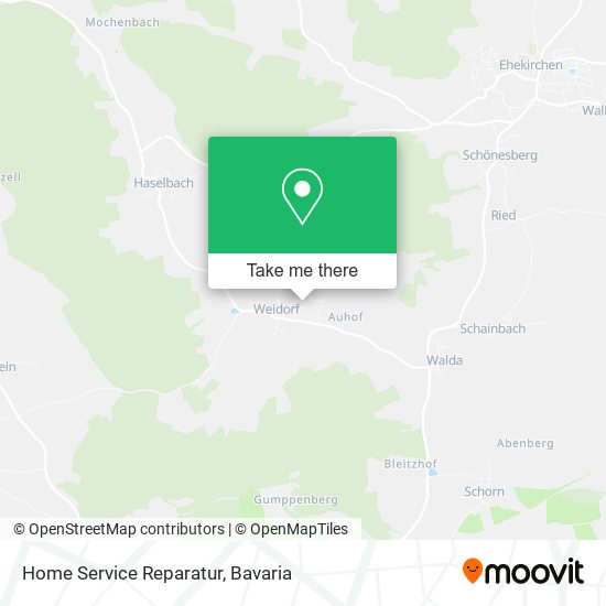 Home Service Reparatur map