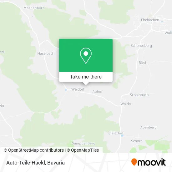 Карта Auto-Teile-Hackl