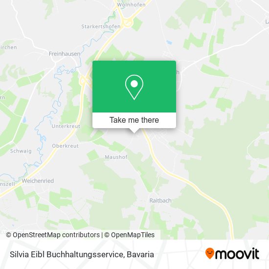Silvia Eibl Buchhaltungsservice map