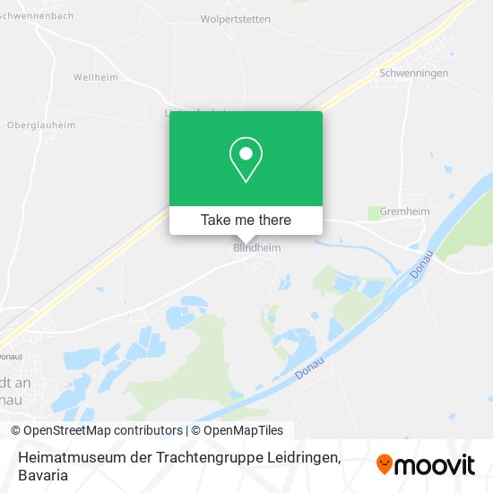Карта Heimatmuseum der Trachtengruppe Leidringen
