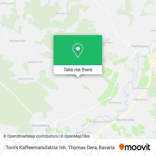 Tom's Kaffeemanufaktur Inh. Thomas Dera map