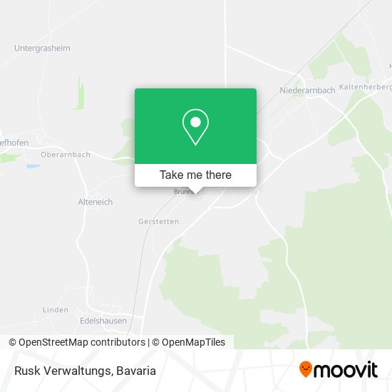 Rusk Verwaltungs map