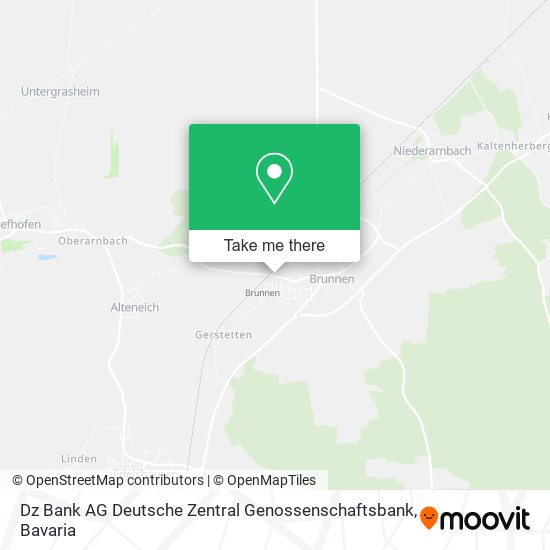 Dz Bank AG Deutsche Zentral Genossenschaftsbank map