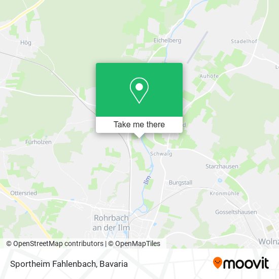 Sportheim Fahlenbach map