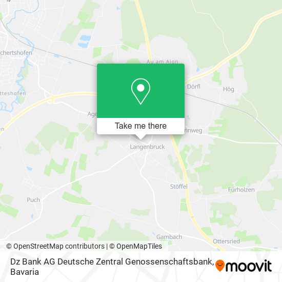 Dz Bank AG Deutsche Zentral Genossenschaftsbank map