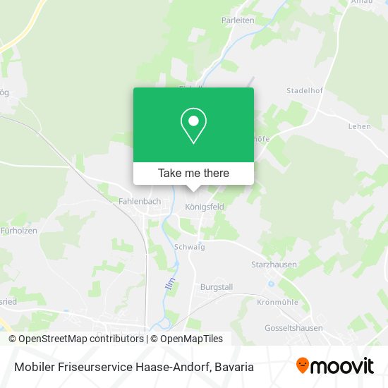 Mobiler Friseurservice Haase-Andorf map