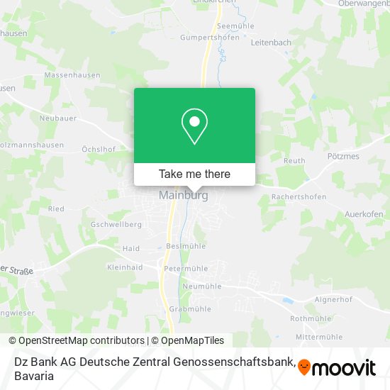 Dz Bank AG Deutsche Zentral Genossenschaftsbank map