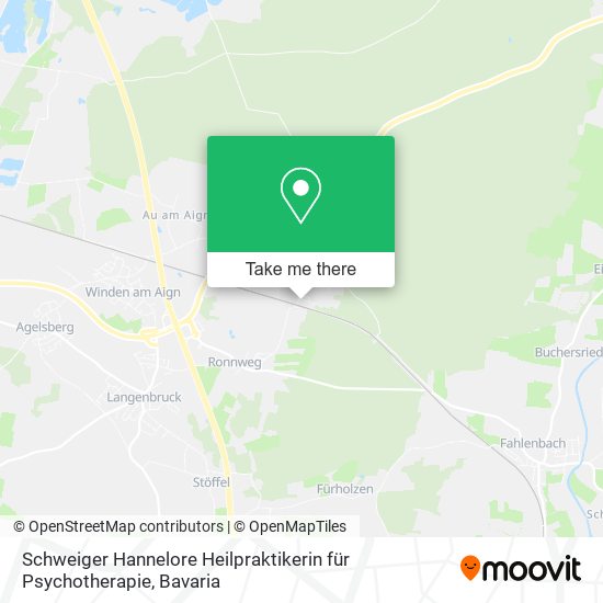 Schweiger Hannelore Heilpraktikerin für Psychotherapie map