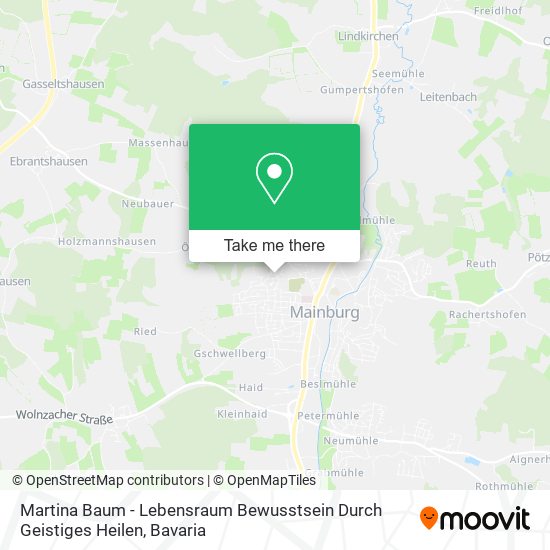 Martina Baum - Lebensraum Bewusstsein Durch Geistiges Heilen map