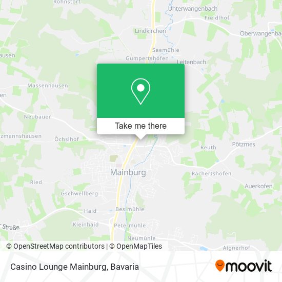 Casino Lounge Mainburg map