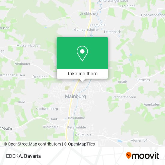 EDEKA map