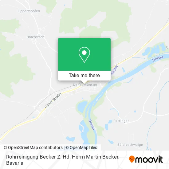 Rohrreinigung Becker Z. Hd. Herrn Martin Becker map